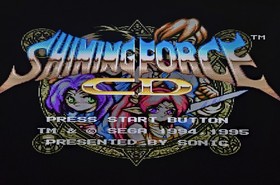 SEGA MEGA CD SHINING FORCE CD PAL EURO USED GOOD CONDITION CIB ISSUES WITH DISC