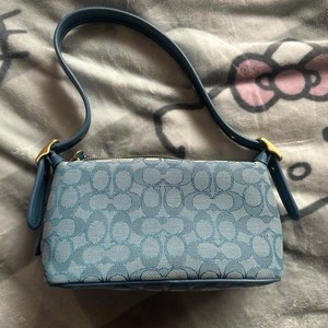 Coach Blue Signature Handbag | eBay
