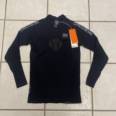 X Bionic Invent RUN 4.0 Trail Running Shirt Men s L  BLACK Compression NWT