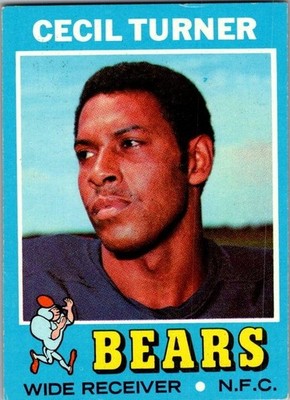 1971 Topps Cecil Turner #234 - Chicago Bears     D
