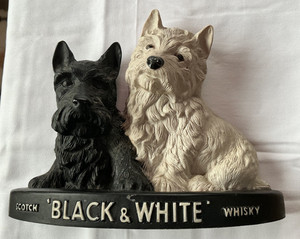 Black and White Whisky Dogs | eBay UK