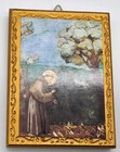 Decorative Plaque or Miniature Reproduction of "The Sermon to the Birds"  — photo 3