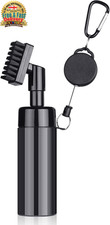 Golf Club Brush Groove Cleaner Tool with Leakproof Reservoir Tube, Squeeze Bottl