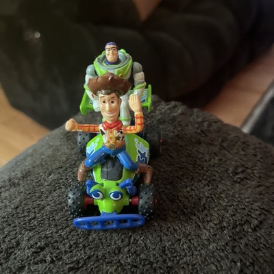 WDW Thinkway Toy 2001 Disney Stars & Motor Cars Parade MGM Buzz Woody Car Pixar
