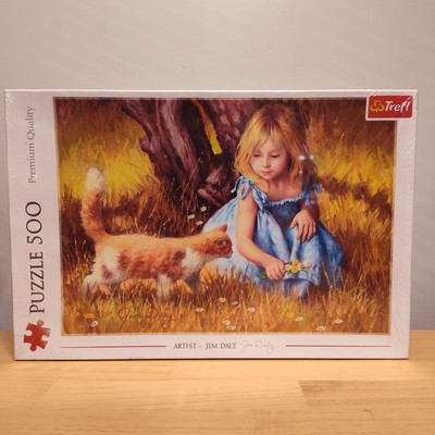 Trefl 500-piece jigsaw puzzle ''In the Center of Attention''