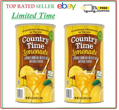 Country Time Powdered Lemonade Drink Mix 82.5 oz. 2 pack