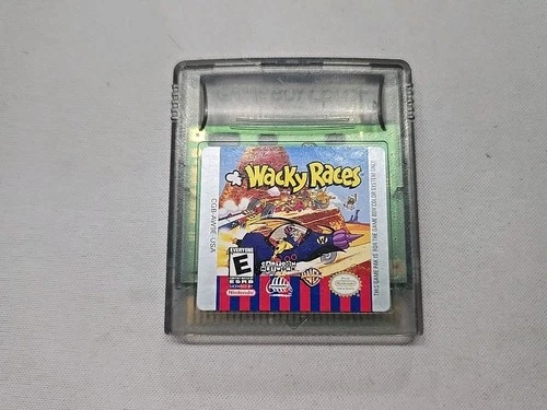Wacky Races (Nintendo Gameboy Color GBC) Tested - Authentic