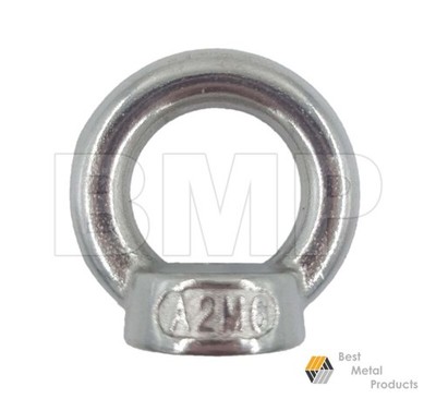 (10) 304 Stainless Steel Lifting Eye Nut M6 1200201-10