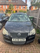 2008 Volkswagen Polo 1.2 petrol manual 5 speed in Black