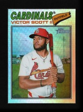 2026 Topps Heritage - Victor Scott II #318 Chrome Refractor