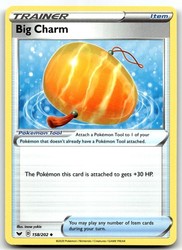 Big Charm 158/202 Sword & Shield Base Set Uncommon Trainer