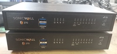 Lot Of 2 SonicWall TZ270 Network Firewall Appliance. No CORDS. *READ 