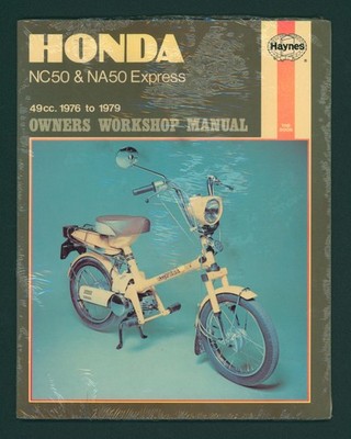 NEW OLD STOCK Honda NC50 Express (76-79) Haynes Manual Book NA50 NA NC 50 FX96