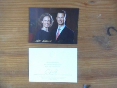original Erbprinz und Erbprinzessin von und zu Liechtenstein -ADEL