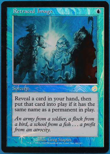 Retraced Image FOIL Torment NM Blue Rare MAGIC MTG CARD (ID# 495953) ABUGames - Picture 1 of 2