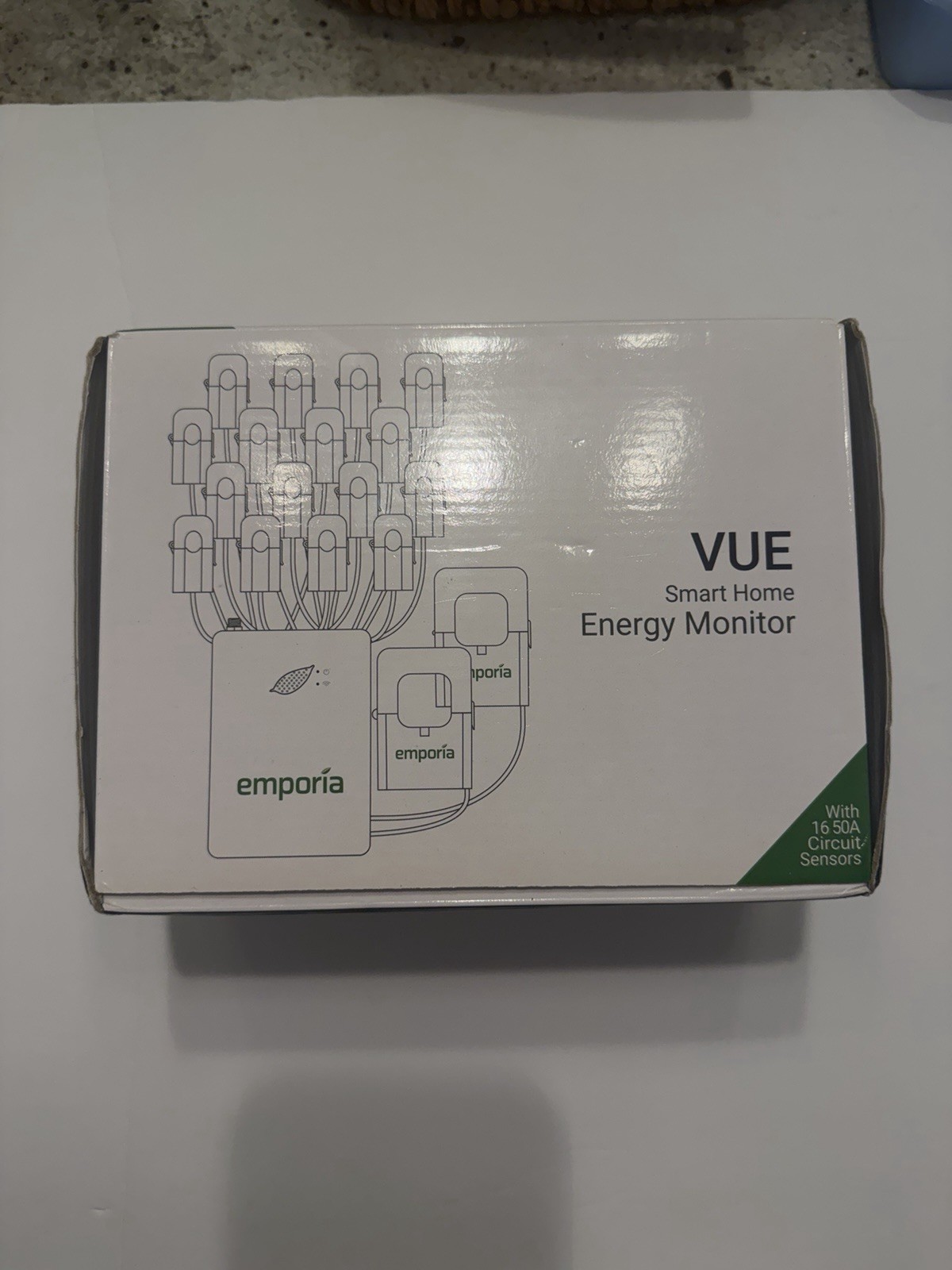 Emporia Gen 2 Vue Smart Home Energy Monitor 200A Main And 8 50A Circuit Sensors