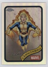 2025 Topps Chrome Marvel Comics Refractor Cannonball #51 1i3m
