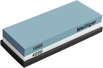 Schleifstein 1000/4000 Abziehstein doppelseitig Messerschärfer Wetzstein Set