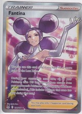 Pokemon Fantina Karte 191/196 Ultra Rare Full Art Verlorener Ursprung Near Mint Zustand
