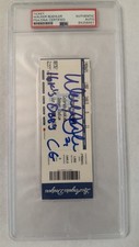 Walker Buehler Dodgers Signed Auto 16 Strikeout Ticket PSA