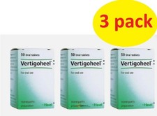 3x Vertigoheel Tablets   Homeopathic Support for Balance  Inner Ear Comfort