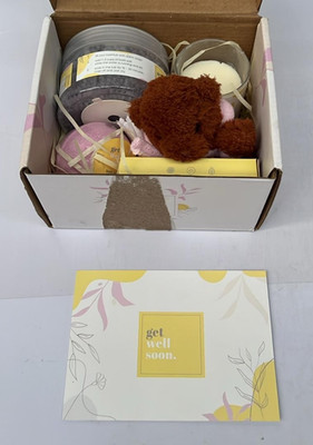 Get Well Soon Verwöhngeschenke für Frauen, Self Care Paket für Sie (BOX BESCHÄDIGT)