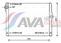 Ava Clever Choice MotorküHler WasserküHler ** Clever Fit ** BW2430 FüR Bmw 5Er