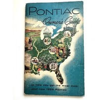 1955 Pontiac Owners Guide Manual - Original - Good Condition 1955 Pontiac Owners Guide Manual - Original - Good Condition