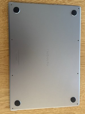 MacBook Pro 16 A2780 Bottom Case Untergehäuse Akkudeckel Original Apple