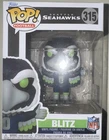 NFL Mascots Seattle Seahawks Blitz POP Figure #315 Football Funko New!