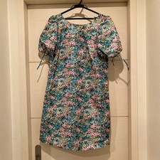 RED VALENTINO floral tunic Dress Women Size 42 Pink Genuine