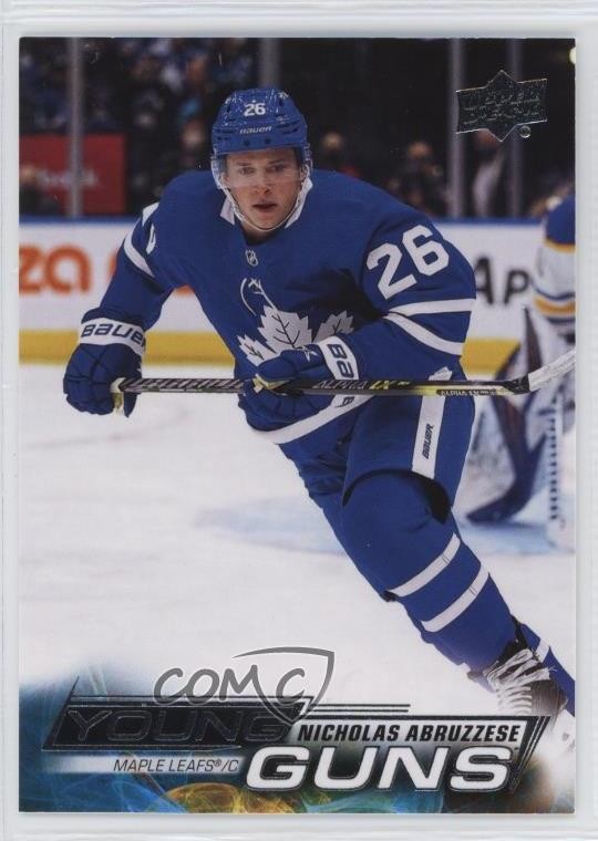 2022-23 Upper Deck Series 1 Young Guns Nicholas Abruzzese #234 Rookie RC 0ws6