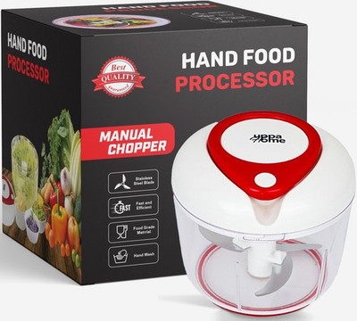 Easy String Pull Food Chopper | Manual Food Processor for Chopping, Dicing,
