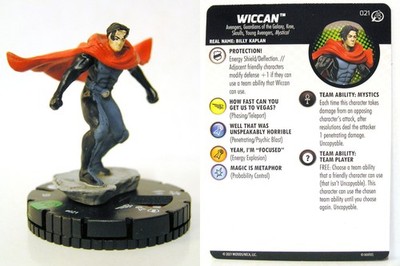 HeroClix - #021 Wiccan - Avengers Fantastic Four Empyre