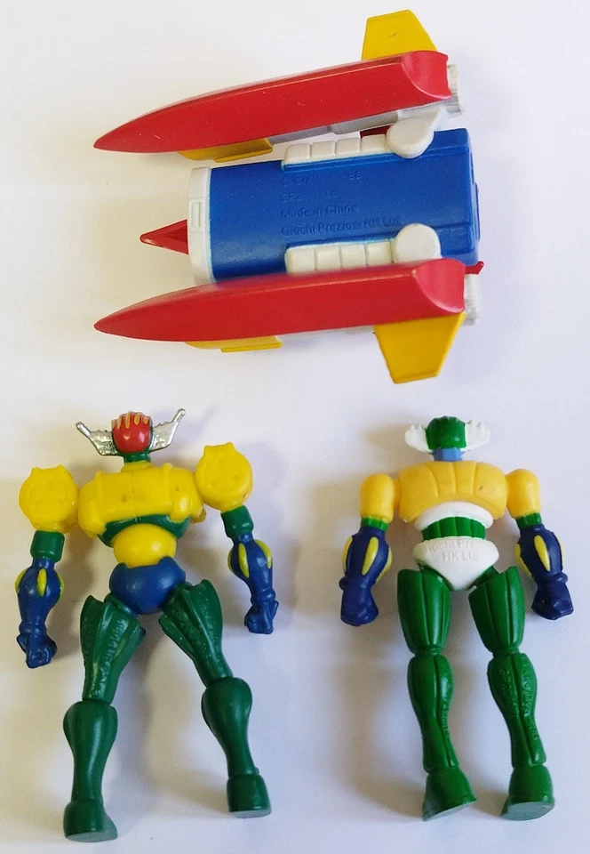 Shin Jeeg Robot d'Acciaio Lotto 3 PVC Figures Jeeg Shin Big Shooter - Immagine 4 di 4