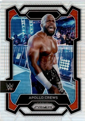 2024 Panini Prizm WWE #168 Apollo Crews Silver