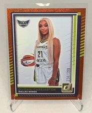 2025 Panini Donruss WNBA Dijonai Carrington Red Shimmer /399 #27