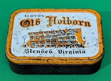 Old Holborn Tobacco Tin (EMPTY!) Genuine Vintage Lloyd's 2oz.
