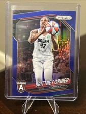2025 Panini Prizm WNBA #46 Brittney Griner Blue Prizms #/199