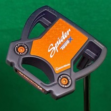 TaylorMade Spider Tour X Black 34" X1 L-Neck Mallet Putter w/ Super Stroke  HC