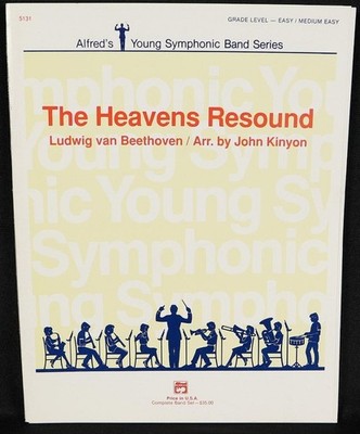 Heavens Resound Sheet Music Score Beethoven Alfreds Young Symphonic Band