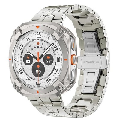 Stainless Steel Metal Band Case for Samsung Galaxy Watch Ultra/Ultra (2025)
