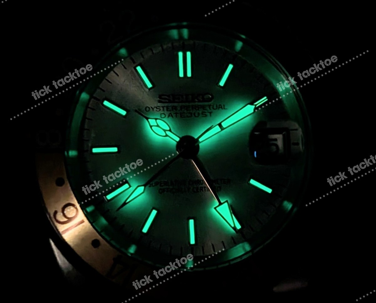 Fabulous Automatic Diver Cathedral Root Beer GMT NH34A Mod Watch