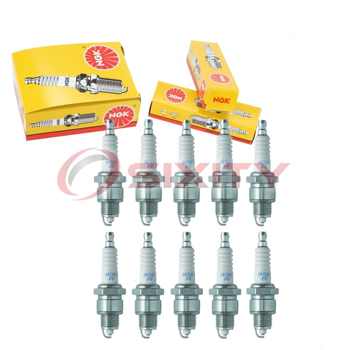 10 pc NGK 5024 BPR4HS-10 Standard Spark Plugs for W14FPUL10 W14FPR-UL10 pp