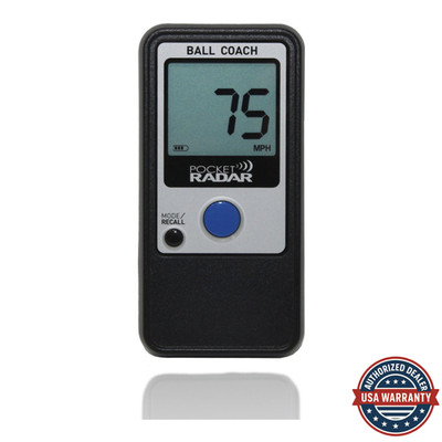 Pocket Radar Ball Coach/Pro-Level Speed Training Tool and Radar Gun