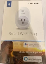 Kasa Smart WiFi Plug By TP-Link -  White Smart Plug (HS100) NEW
