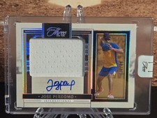 JOSE PERDOMO 2024 PANINI THREE AND TWO BASEBALL PROSPECT PATCH AUTO /49