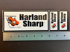 Harland Sharp Roller Rocker Decal 3 Sticker Sheet Nhra Nascar Racing