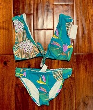 Trina Turk Tropical 2 Piece Bikini Bathing Suit Set Size 10 / Item 5876301