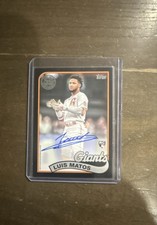 2024 Topps Update Series - 1989 Topps Baseball Autographs Luis Matos /199